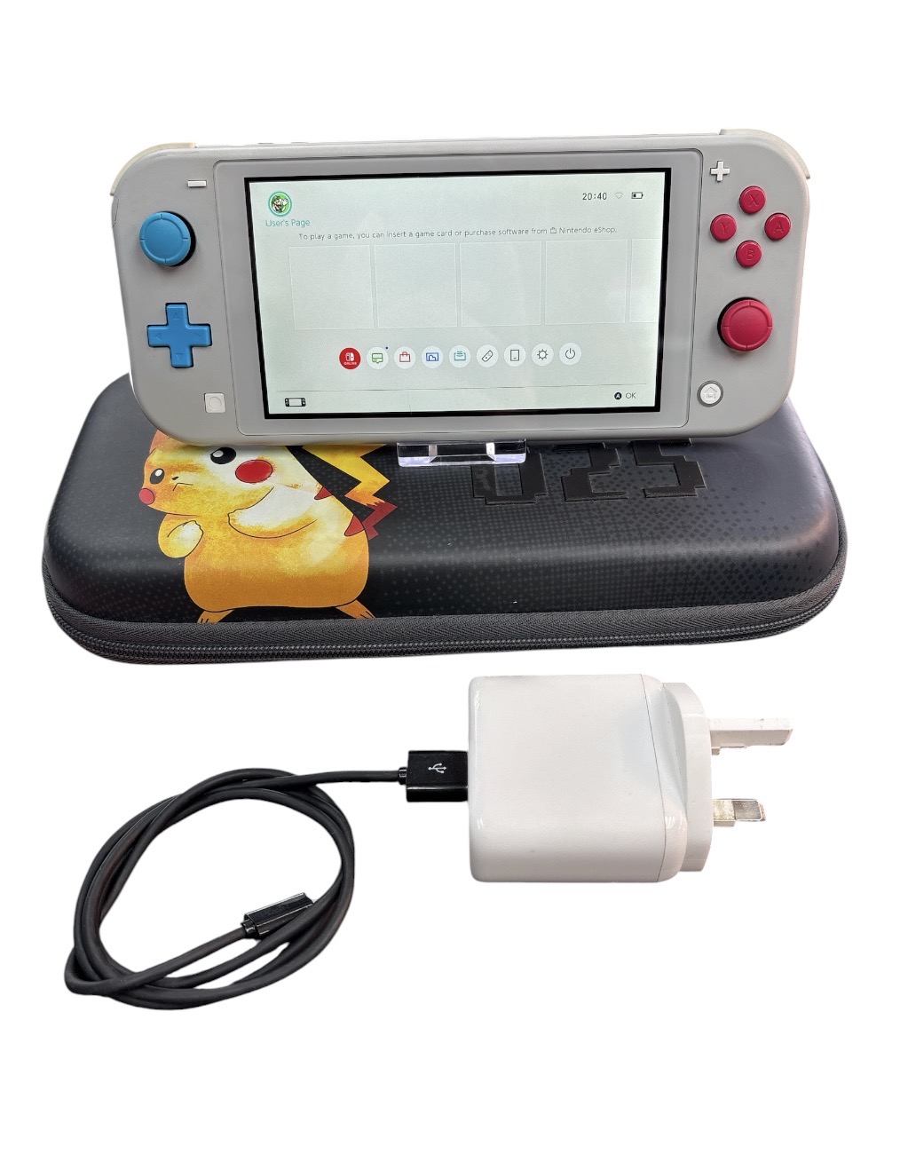 Pre-owned Switch Lite Zacian & Zamazenta Edition 32GB Unboxed
